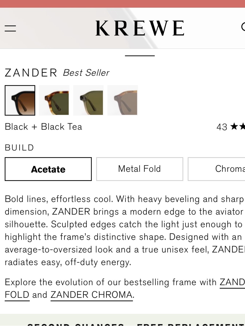 Krewe Zander Sunglasses - Picture 4 of 7